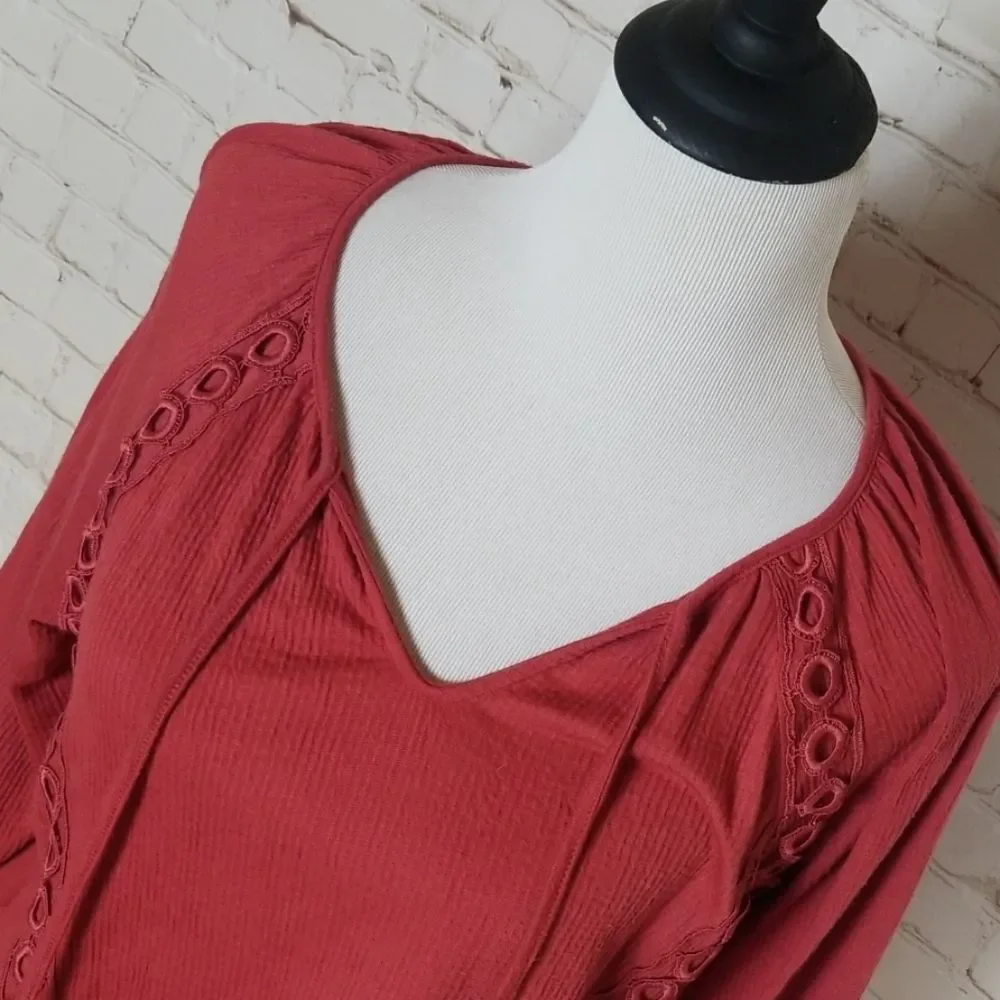 Anthro Meadow Rue Ora Peasant Top